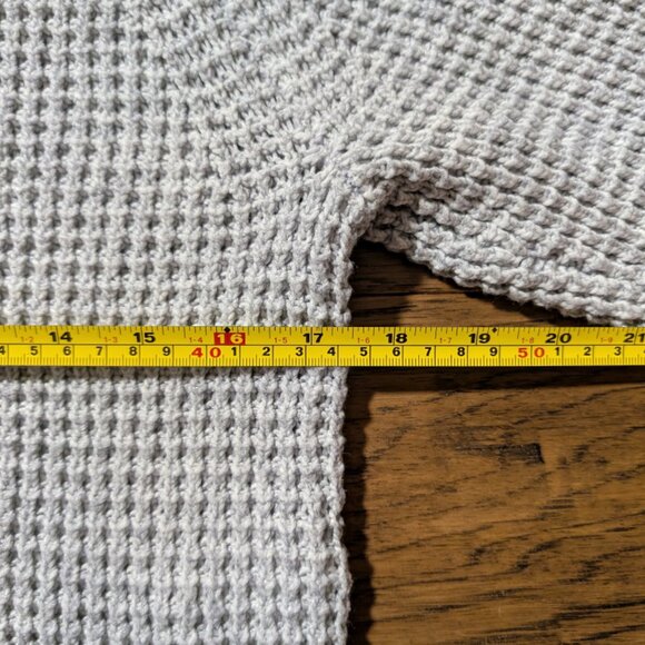 American Eagle Dreamspun mock neck sweater grey size XS/small - Picture 8 of 16